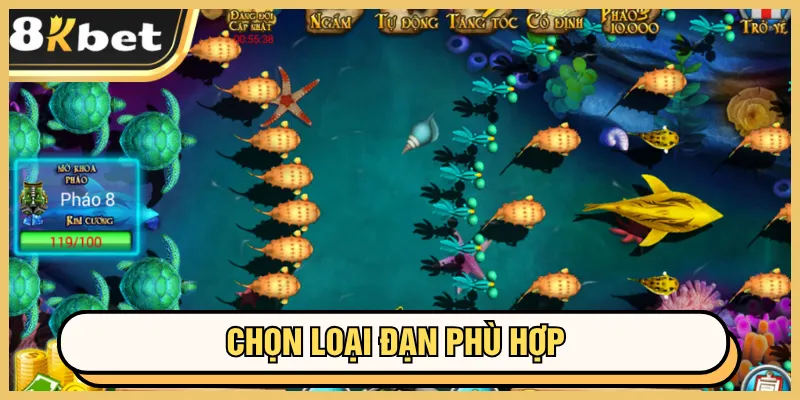 Bắn Cá Rút Tiền Thật 8KBET Là Gì? Tips Chơi Tất Thắng 4 Bắn cá rút tiền thật 8KBET với đạn phù hợp