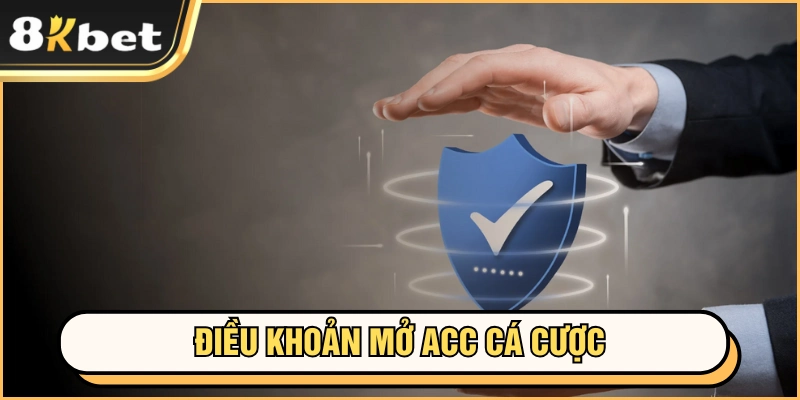 Đăng ký 8kbet 3 Điều khoản mở acc cá cược