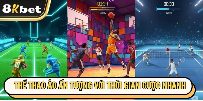 Thể thao ảo gây ấn tượng với thời gian cược nhanh