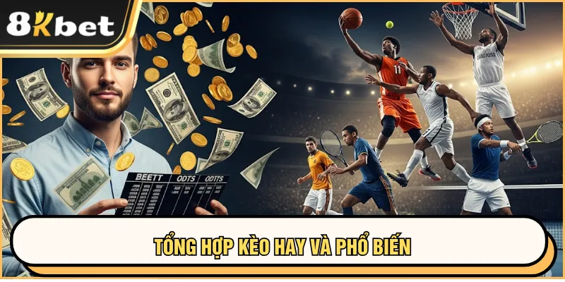 Cá Cược Thể Thao 8KBET – Kèo Chất Lượng, Tỷ Lệ Giá Trị 3 Tổng hợp kèo hay và phổ biến