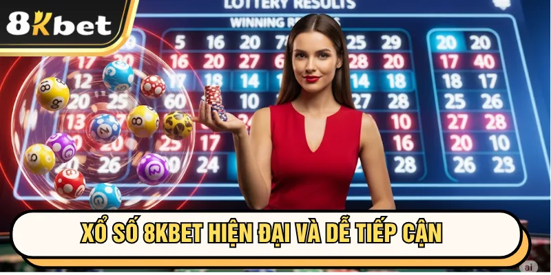 Xổ Số 8KBET hiện đại và dễ tiếp cận