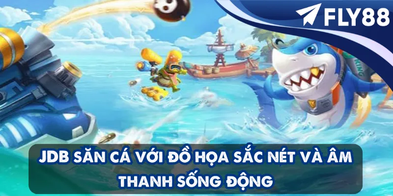 JDB săn cá với đồ họa sắc nét và âm thanh sống động