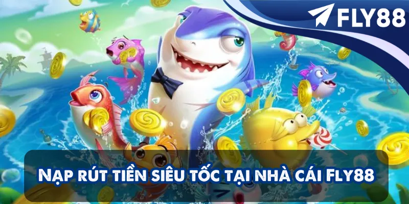 Nạp rút tiền siêu tốc tại nhà cái Fly88